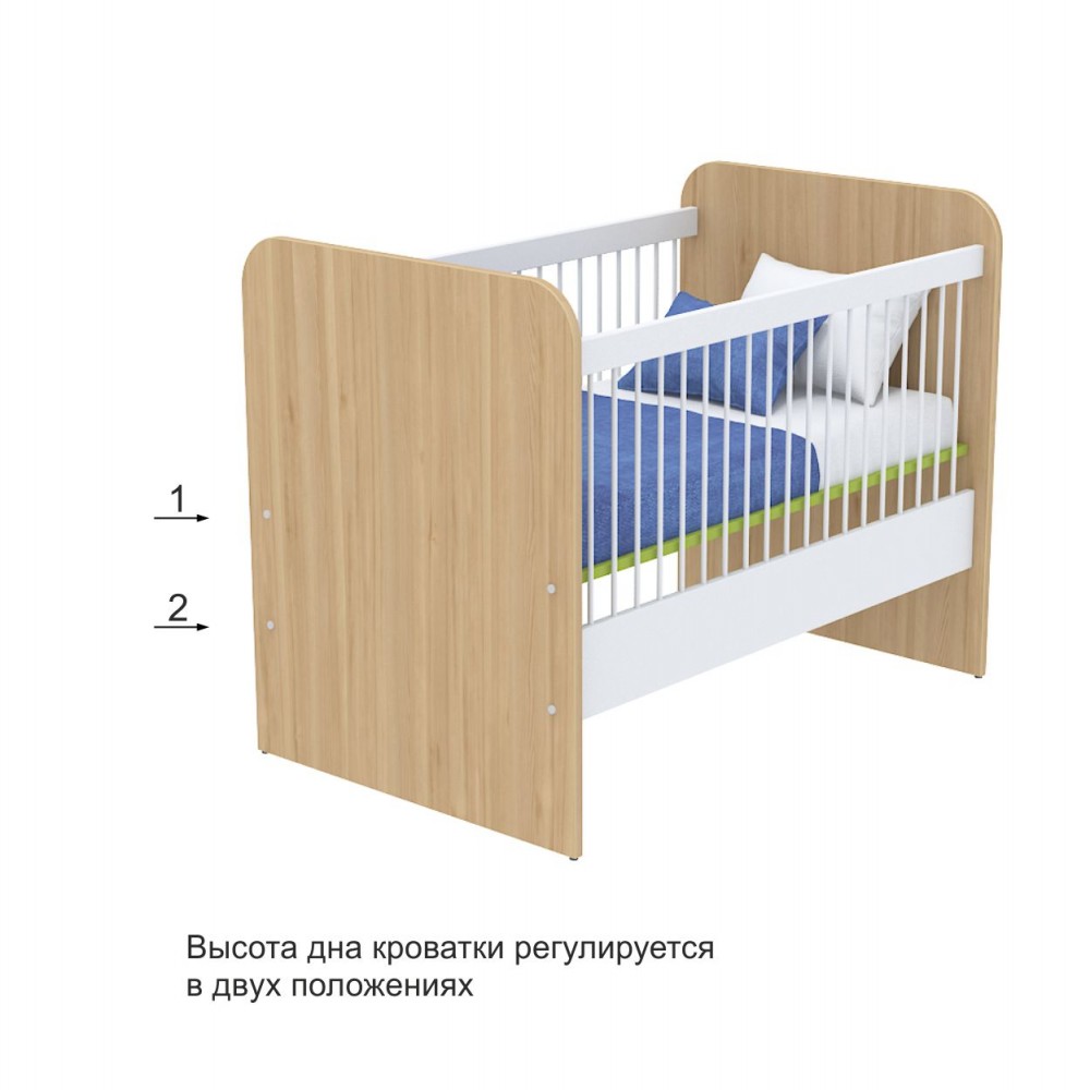 Акварели кровать для новорожденного