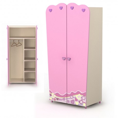 Шкаф 2Д Pink