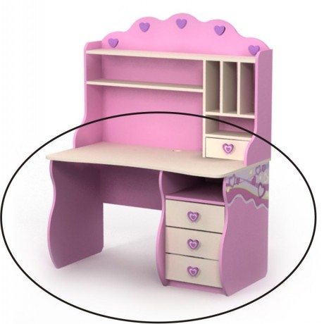 Письменный стол-2 Pink