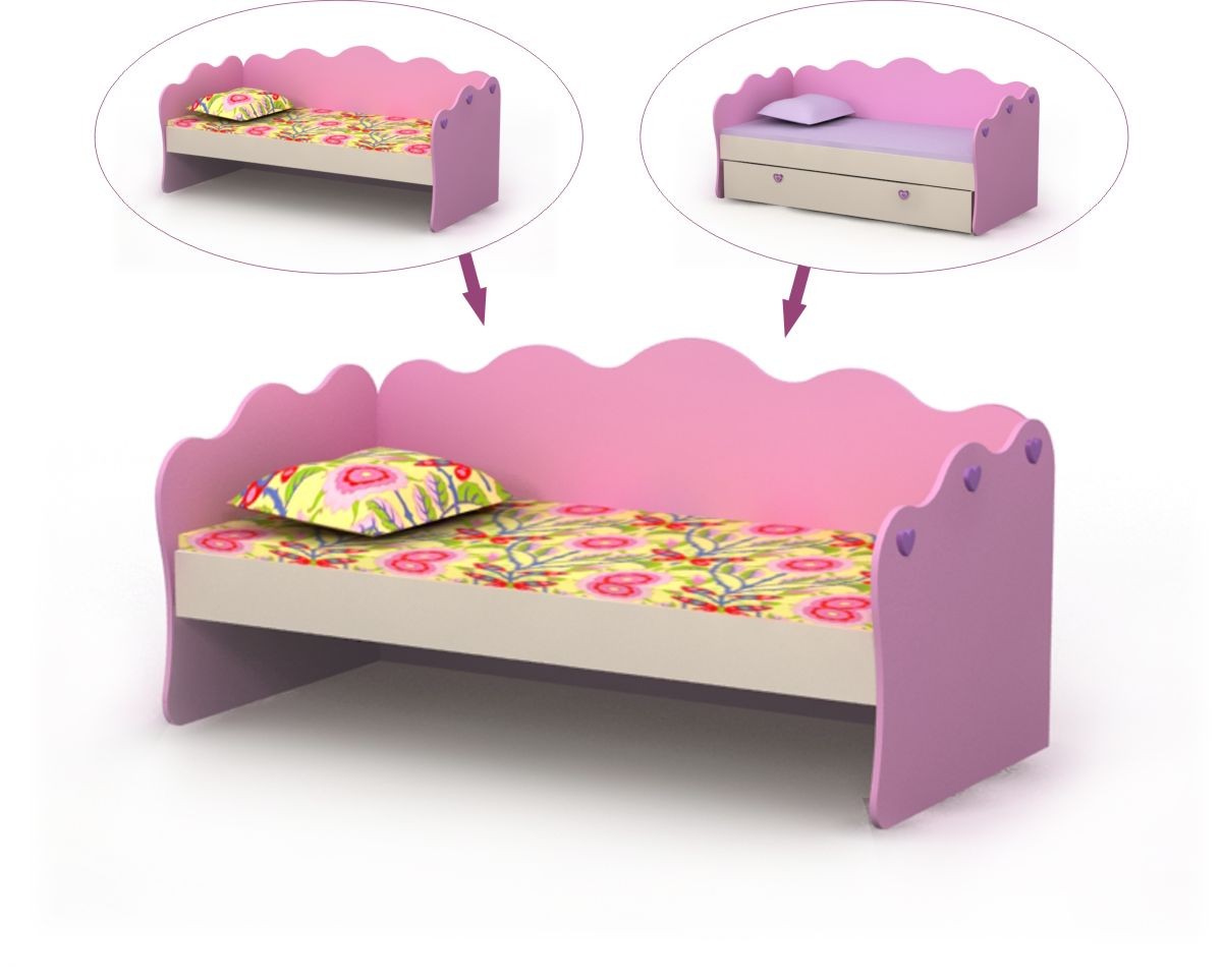 Кровать Pink 11-4