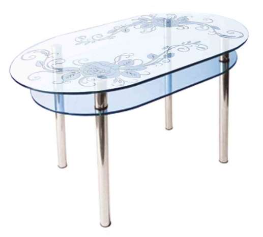 Скляний стіл КС 6