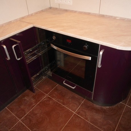 Кухня постформинг Фиолет